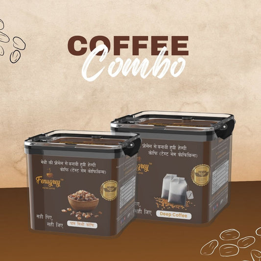 deep coffee & palm suger coffee combo